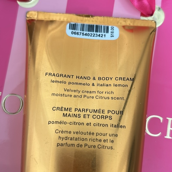 Victoria's Secret Pure Citrus Fragrant Hand & Body Cream - Picture 6 of 7